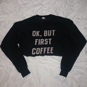 Brandy Melville Crop Sweatshirt